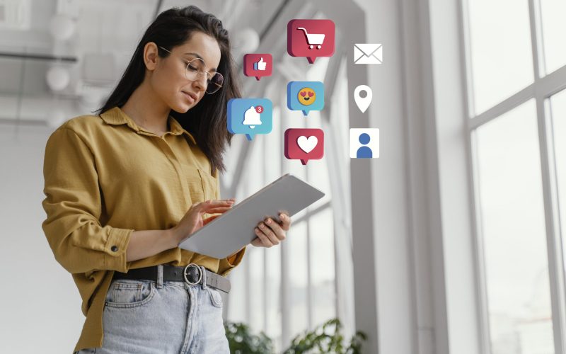 social-media-marketing-concept-marketing-with-applications